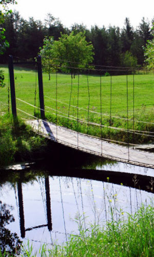 Marks Nine Golf The Swinging Bridge